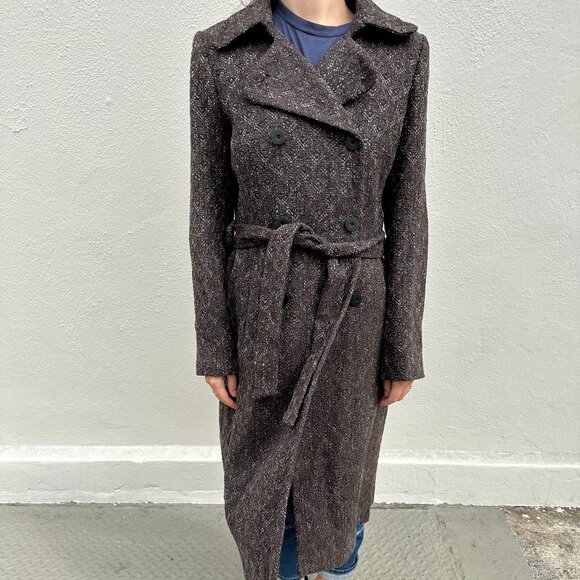 Maurice Tarica wool trench coat - Picture 2 of 8